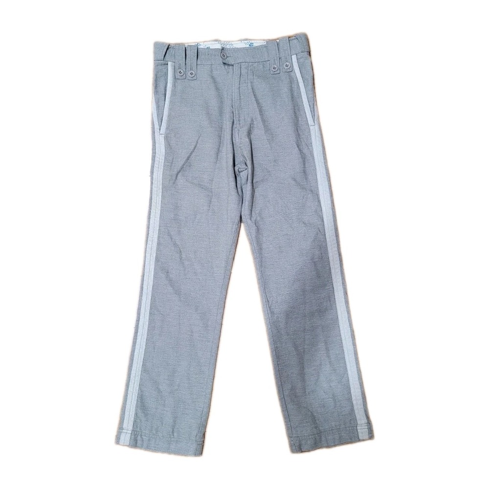 DIESEL Industry Side Striped Knit Dress Pants Womens Size 27 Logo RARE